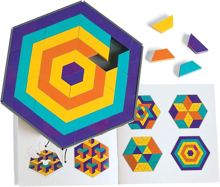 Discovery Toys Mosaic Mysteries Pattern Puzzle | Kid-Powered Learning | STEM Educational Toy Lear... | Amazon (US)