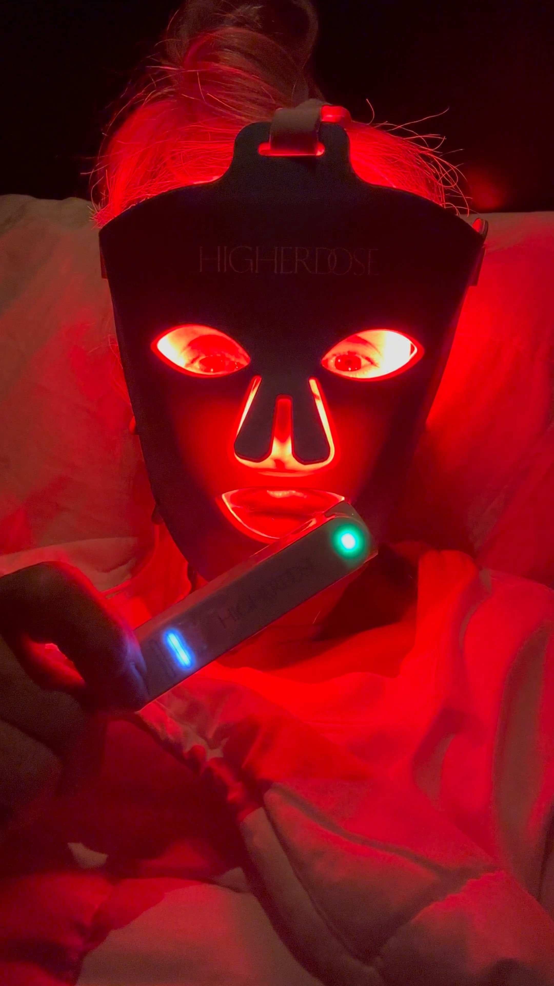 HigherDOSE Red Light Face Mask Curated On LTK