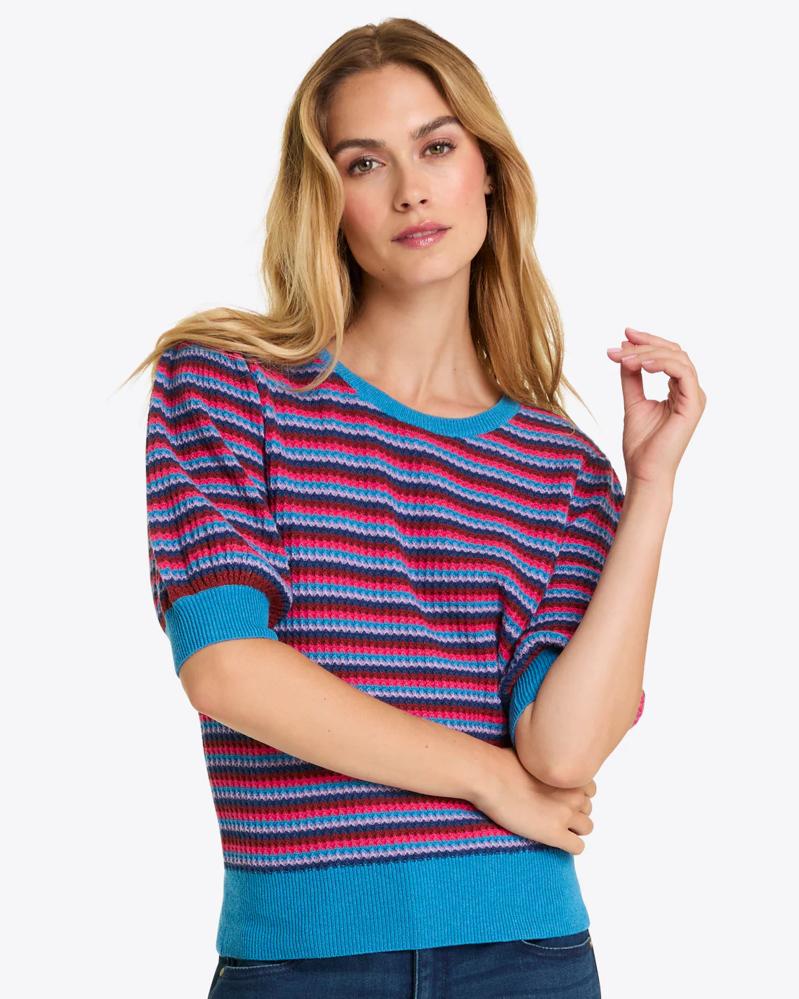 Annabelle Short-Sleeve Sweater | Draper James (US)