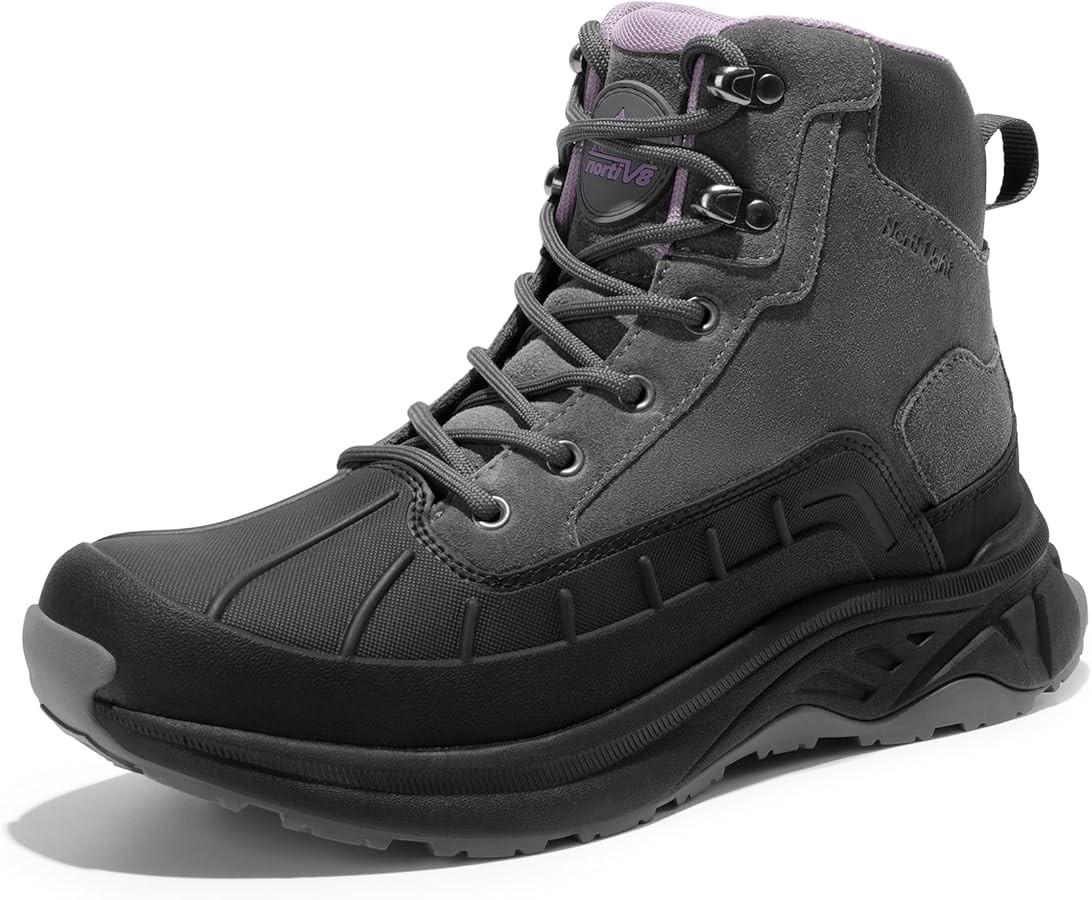NORTIV 8 Women's Waterproof Hiking Boots Outdoor Trekking Camping Trail Hiking Boots | Amazon (US)