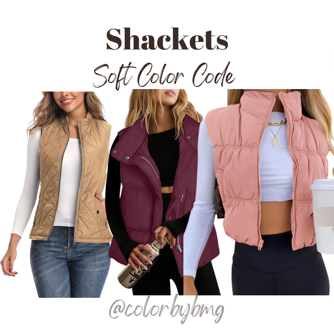 Soft Color Code Vests

Colors:
Camel
Red
Light Pink

Soft Summer
Soft Autumn 

 

#LTKGiftGuide #LTKHoliday #LTKSeasonal