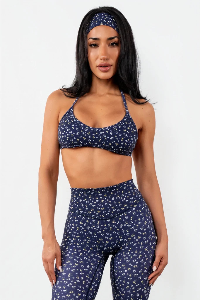 Cloud II\u2122 Micro Halter Bra - Oxford Microfloral | Vitality