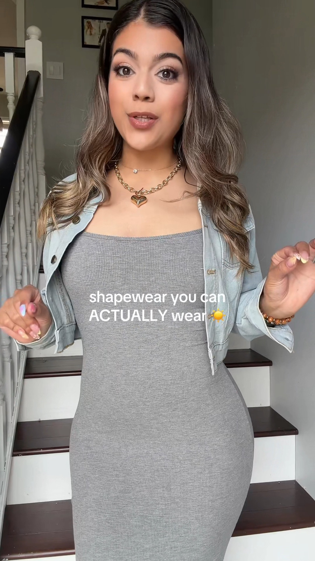 Shapewear dress 🤍✨ #shapeweardress #maxidress #popilush 

#LTKootd