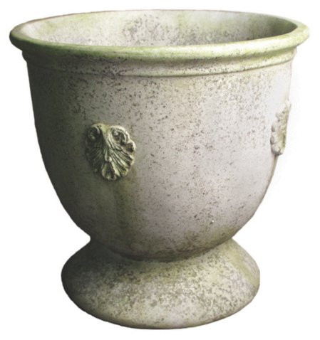 20" French Anduze Planter, White Moss | One Kings Lane