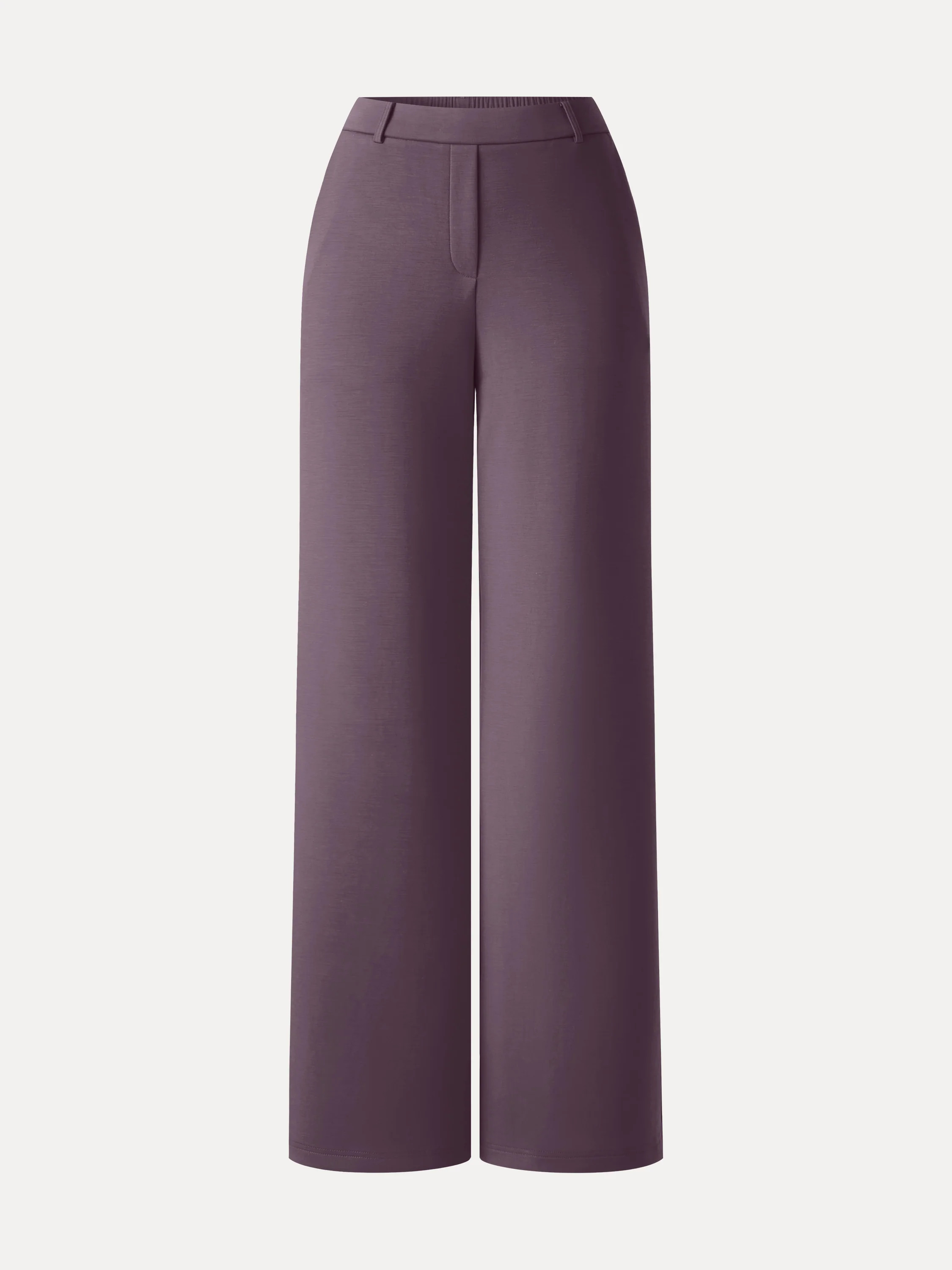 TravelEase Lyocell Spacer High-Rise Wide Leg Pants with Pockets | OGLmove