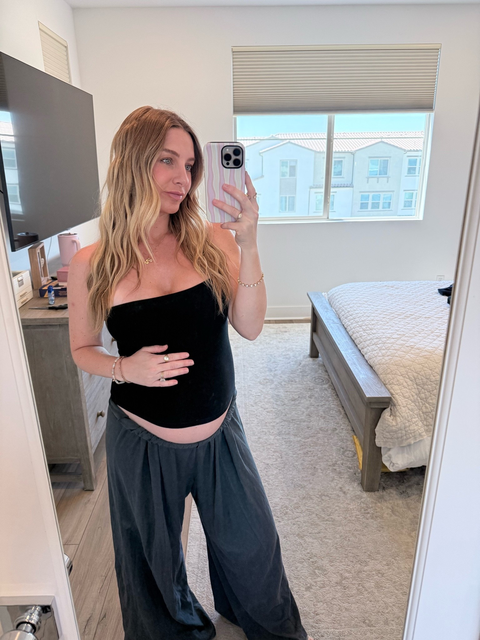 Comfy outfit and also 3rd trimester safe

#LTKootd #LTKBump #LTKBaby