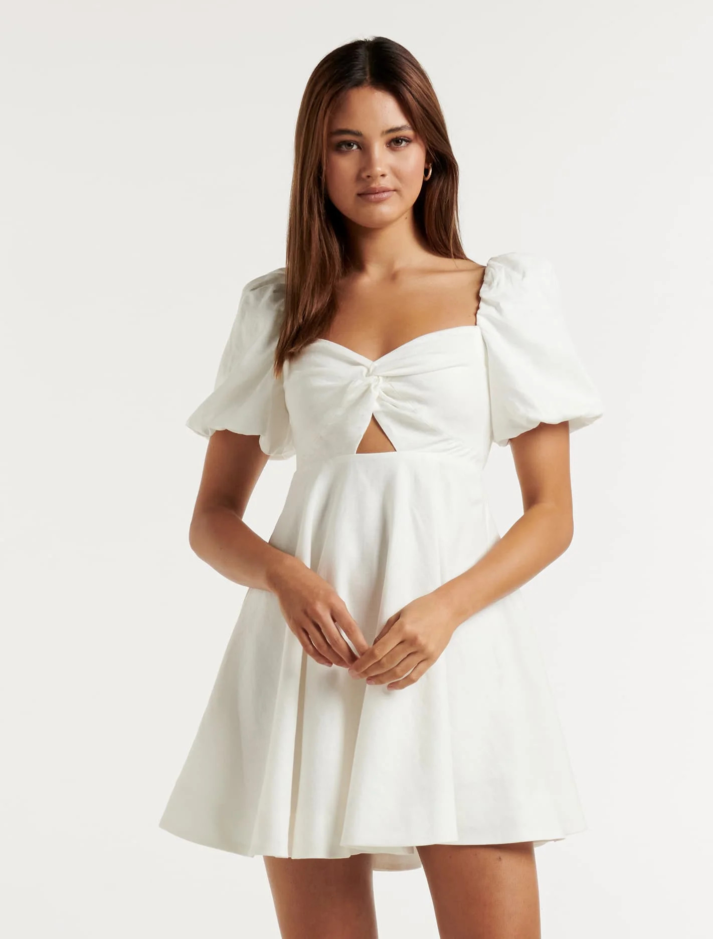 Fearne Twist Mini Dress | Forever New (UK & IE)