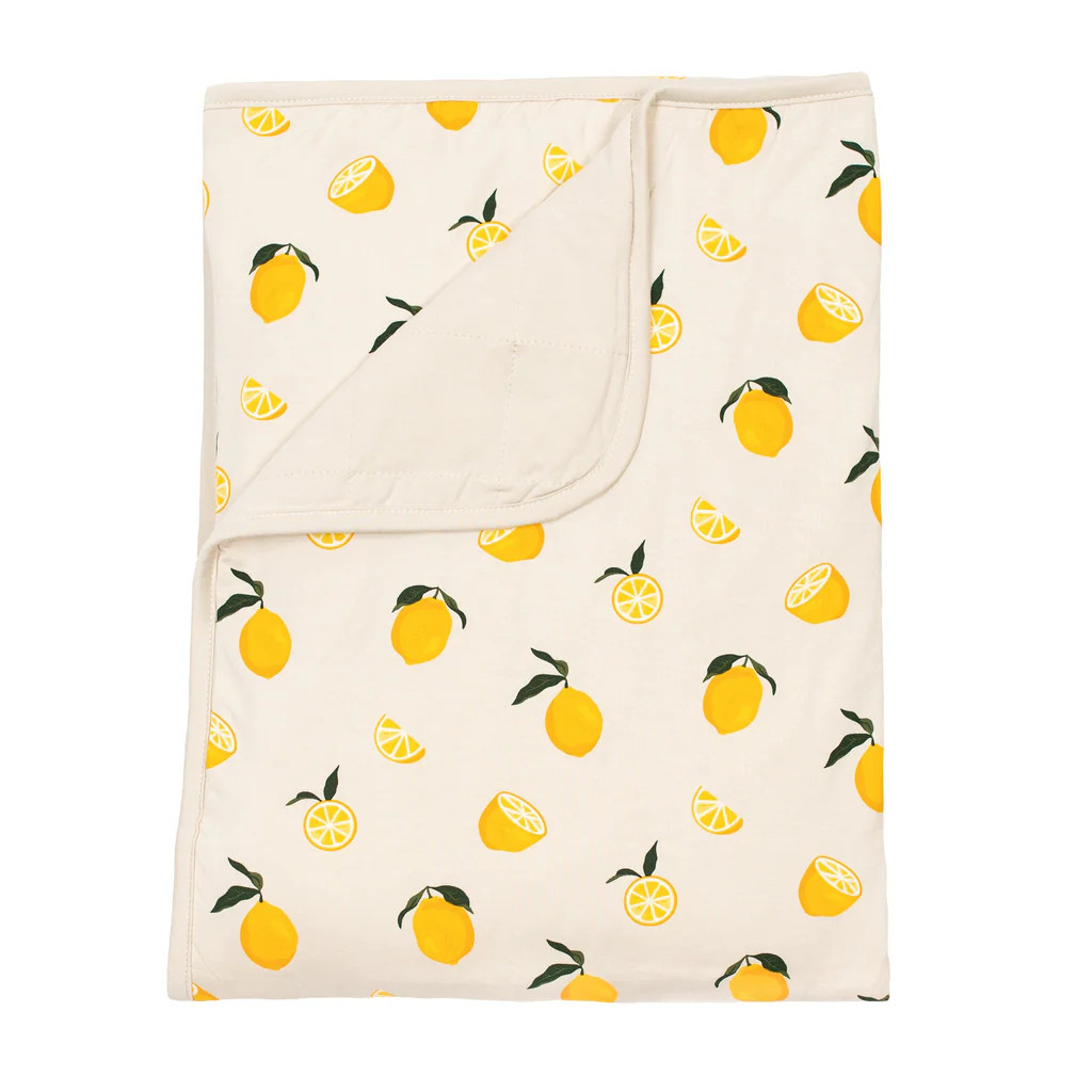 Toddler Blanket in Lemon 1.0 | Kyte Baby