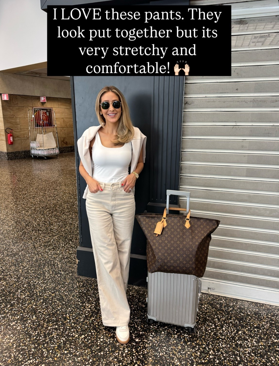These pants are perfect for traveling,  running errands , for work or casual look
They look put together but they are so comfortable!! Wearing a size small 

#LTKOver40 #LTKTravel #LTKStyleTip