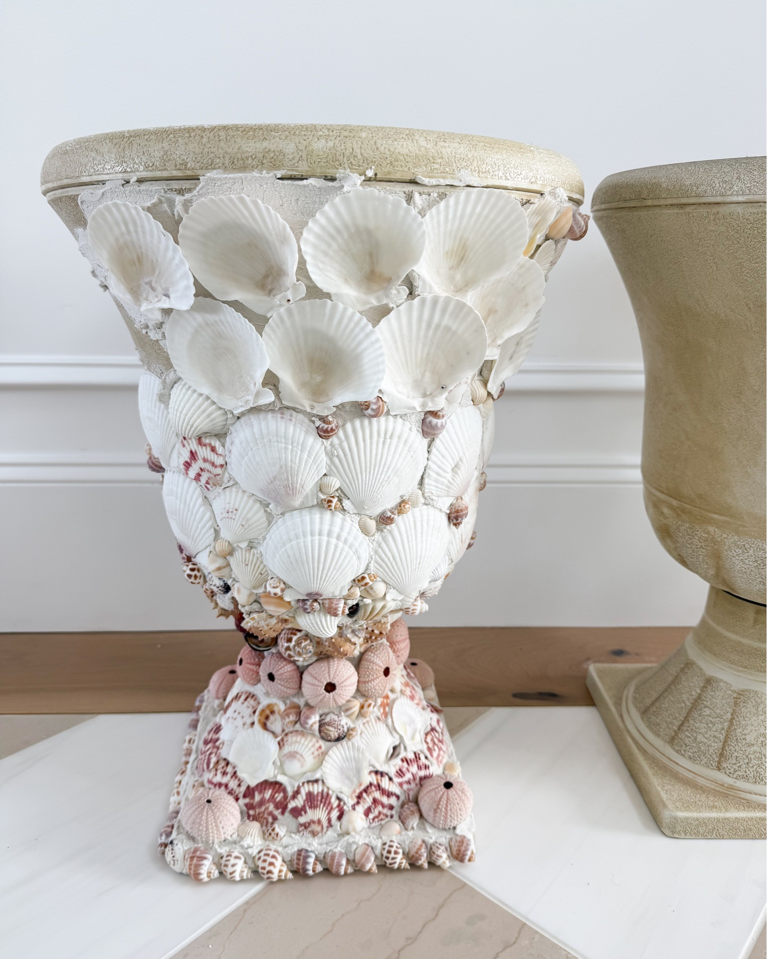 Making progress on my shell flower pots/urns

#LTKSeasonal #LTKHome