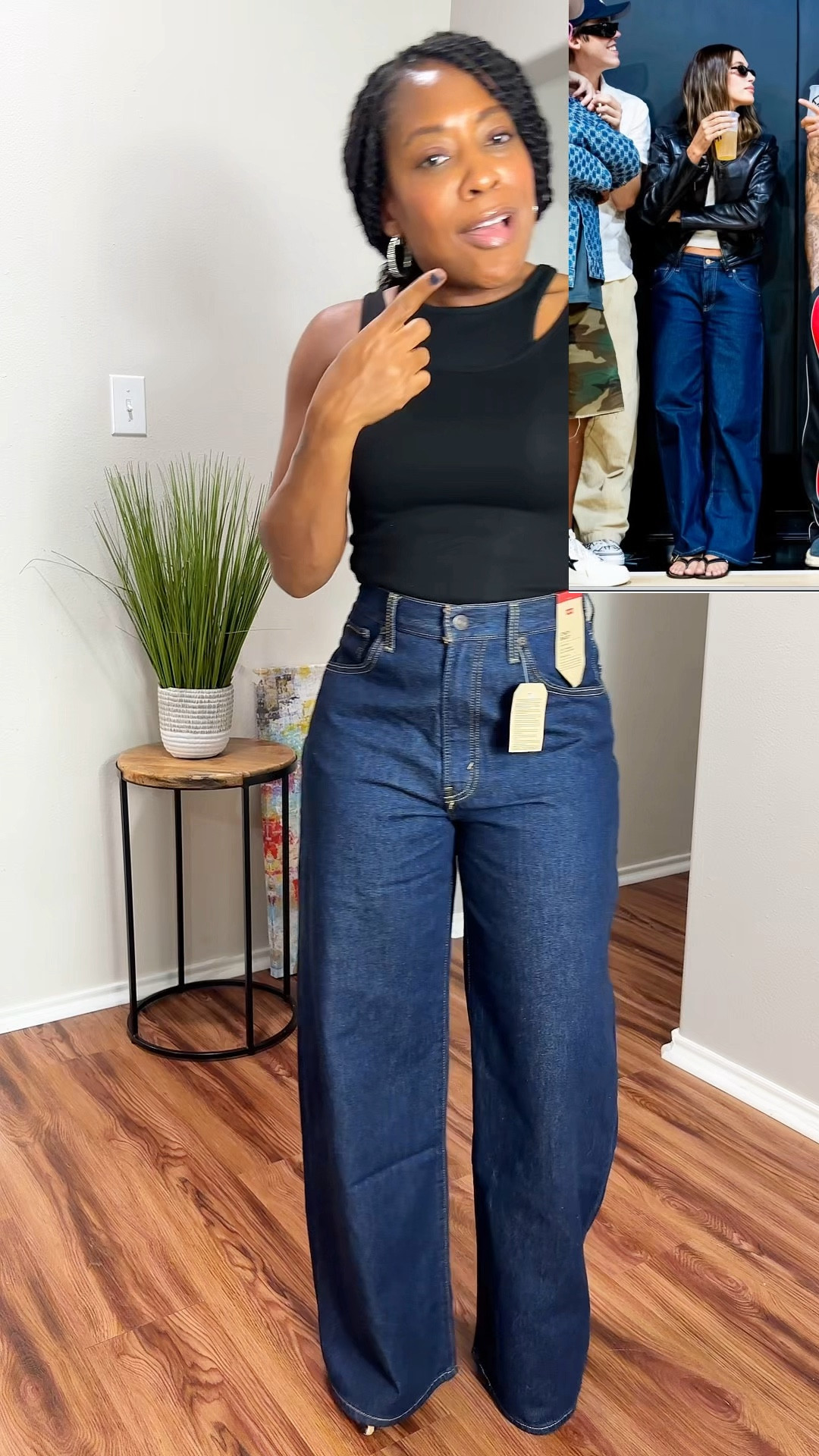 The trending Levi’s cinch waist jeans are everything on sale! #trendingjeans #levis  

#LTKStyleTip #LTKFindsUnder100 #LTKWorkwear