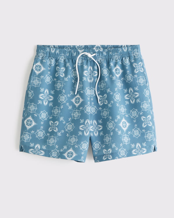 Pull-On Seersucker Swim Trunk | Abercrombie & Fitch (US)