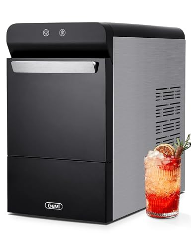Gevi Household V2.0 Quiet Countertop Nugget Ice Maker, Self-Cleaning Chewable Pellet Ice Machine,... | Amazon (US)