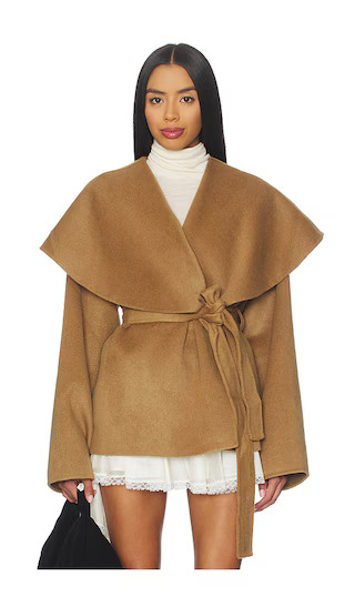 Aubri Jacket in Camel | Revolve Clothing (Global)
