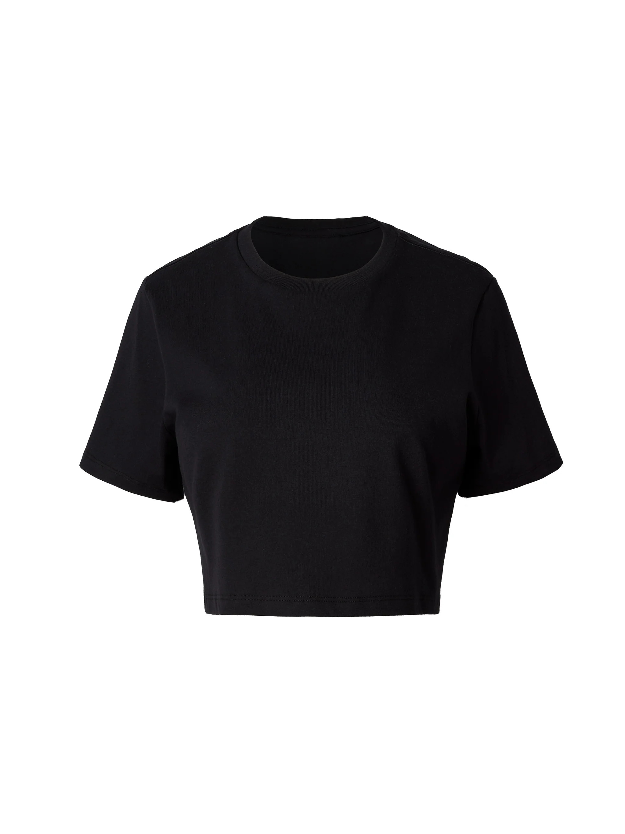 WALKER CROP / BLACK | CLYQUE