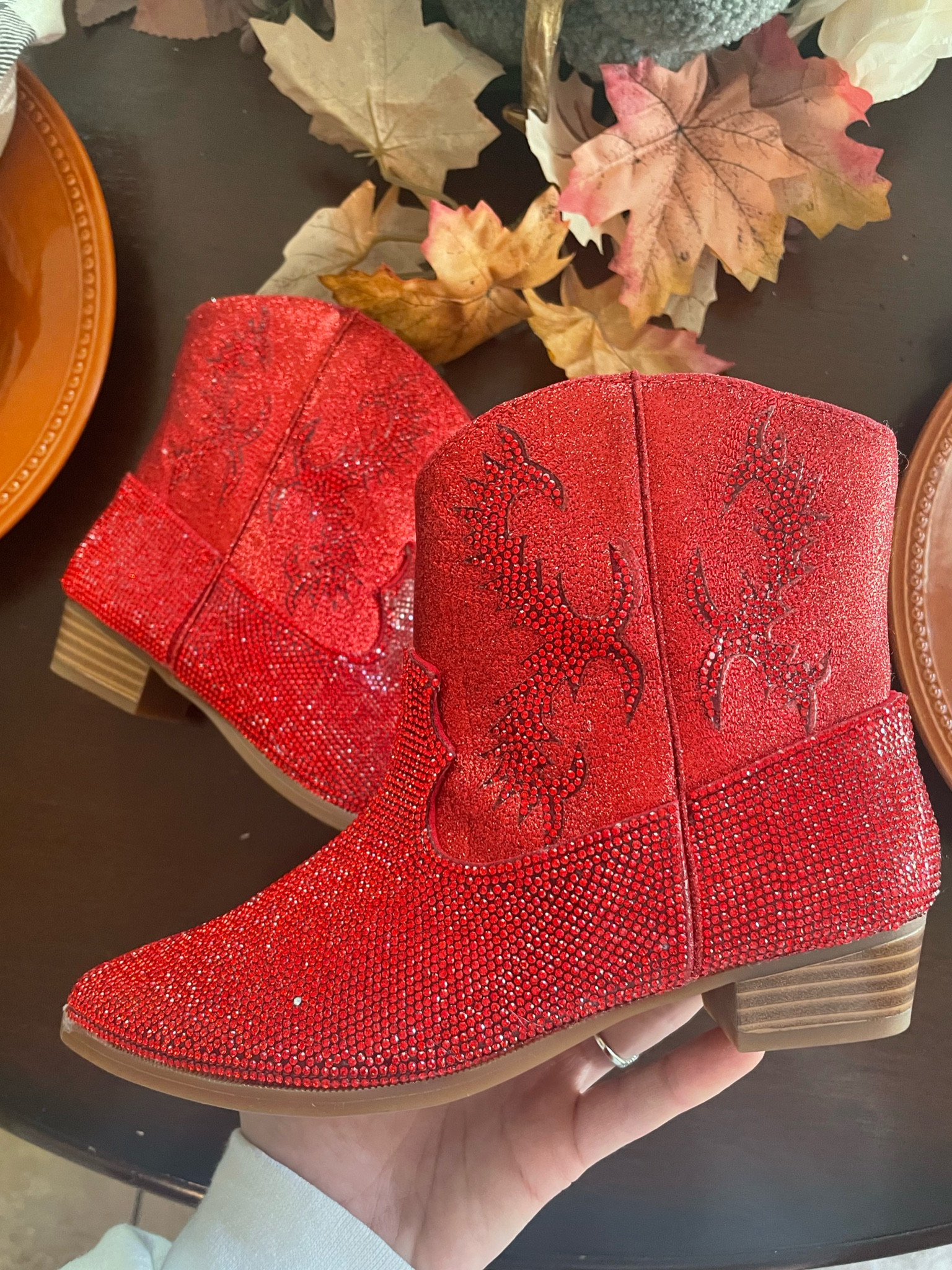 kid glitter cowboy boots 

#LTKkids #LTKunder100