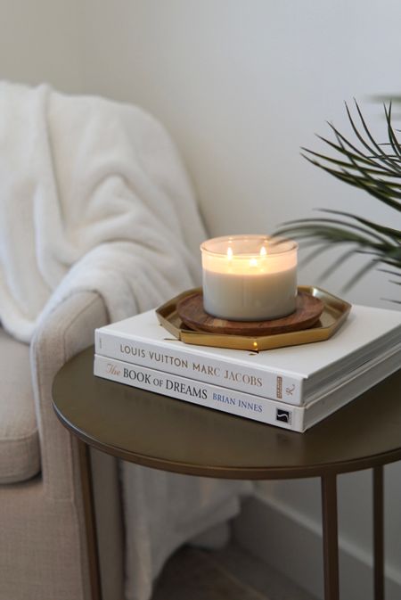 Coffee table book | fall candle | home decor | neutral decor | louis vuitton **I use a hair dryer & remove the sticker from the
Candle

#LTKstyletip #LTKfindsunder50 #LTKhome