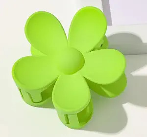 Candy Colored Hair Claw Clips Flower Hair Clips – Big Cute Claw Clips, Thick Hair, Scrub, Hair ... | Amazon (US)