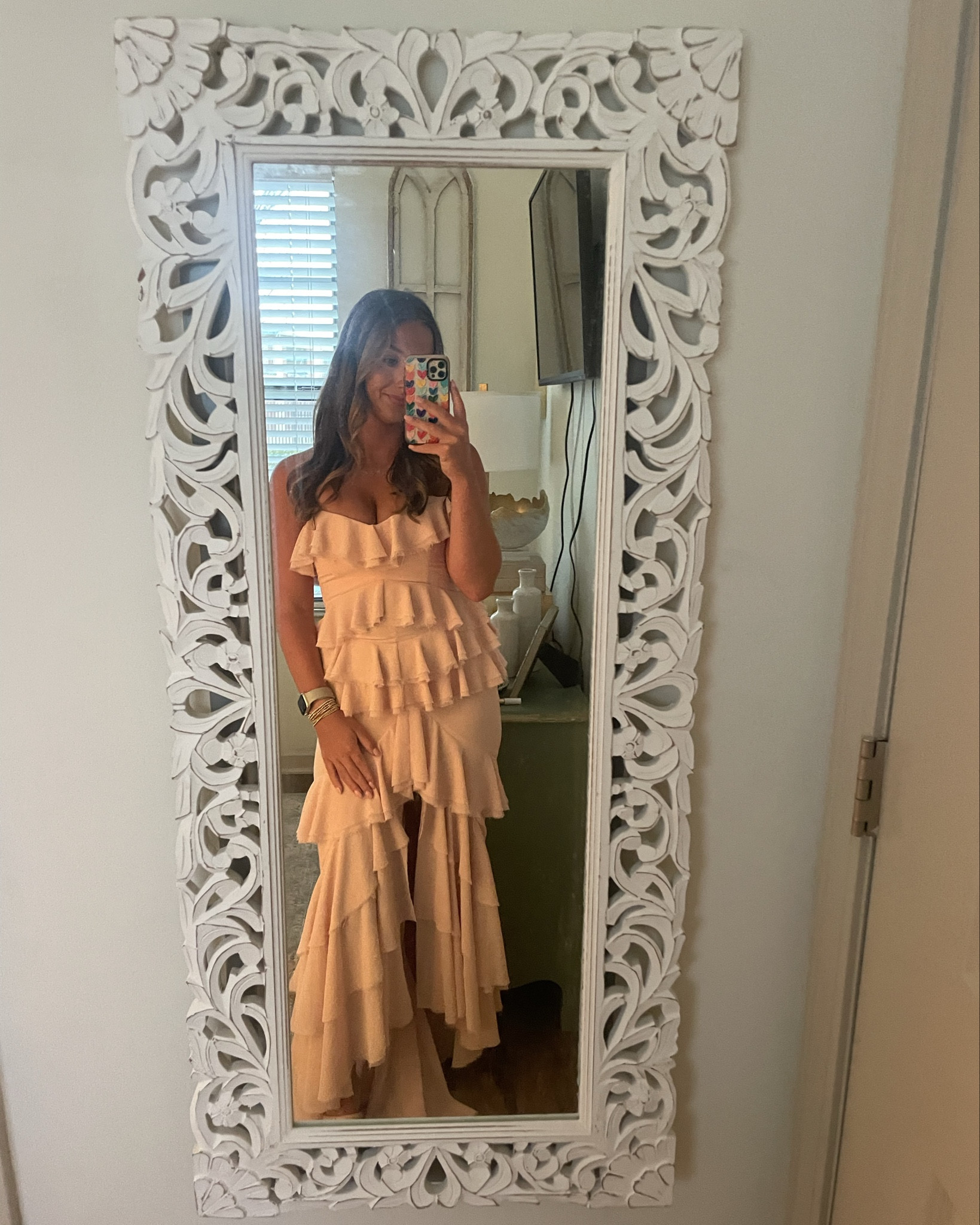 The best formal or wedding guest dress!!!! 

Dress size small
Heels in color café

#LTKSeasonal #LTKwedding #LTKGiftGuide