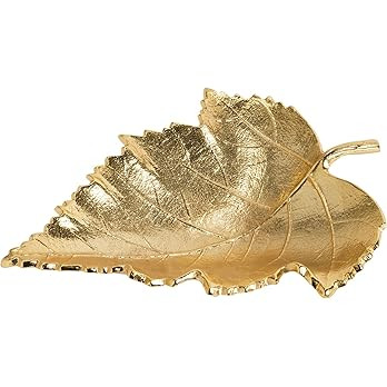 Elegance Affordable Maple Leaf, 9" x 7", Gold | Amazon (US)
