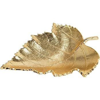 Elegance Affordable Maple Leaf, 9" x 7", Gold | Amazon (US)