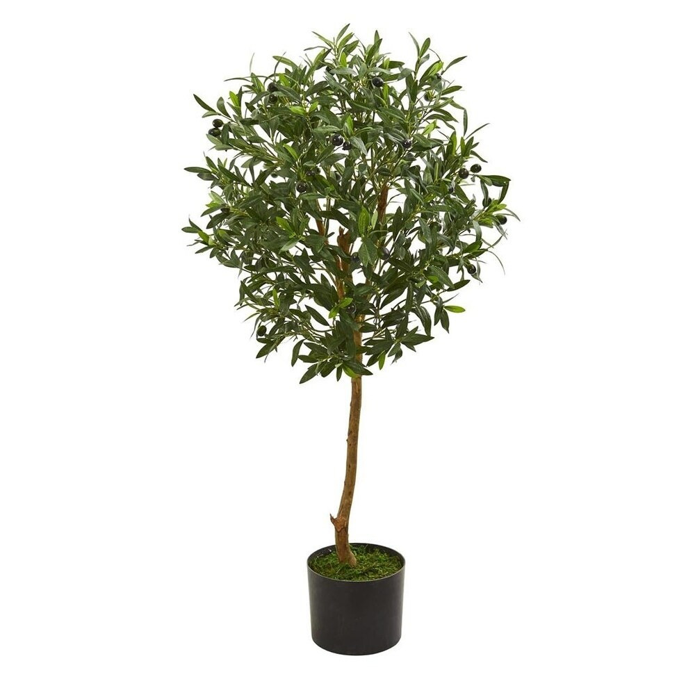 Nearly Natural Home Decorative 3.5' Olive Artificial Faux Tree | Bed Bath & Beyond