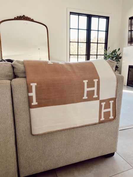 H blanket 40% off copy promo code in app Hermes look a like home decor 

#LTKSpringSale #LTKfindsunder50 #LTKhome