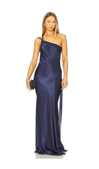 Arcina Ori Monique Dress in Navy. - size M | Revolve Clothing (Global)
