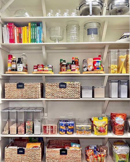 Pantry on point! The best solution for overbuying groceries? An organized pantry. See what you have in each category and then fill in the blanks at the store. 

#LTKhome #LTKfamily