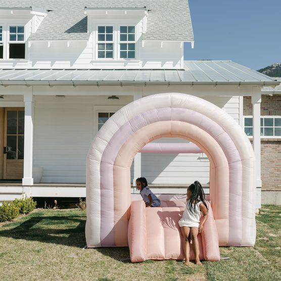 SMOL Bounce House – Pink Rainbow | The Tot