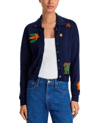 MOTHER The Racquet Wool Cardigan | Bloomingdale's Women | Bloomingdale's (AU)