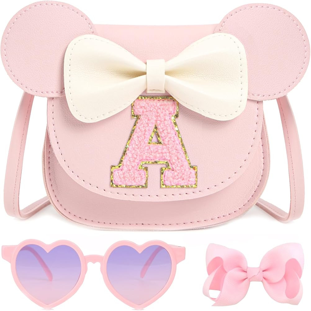 Toddler Purse for Girls Birthday Gift, Little Girls Purse Kids Wallet Mouse Crossbody Bag Gift Se... | Amazon (US)