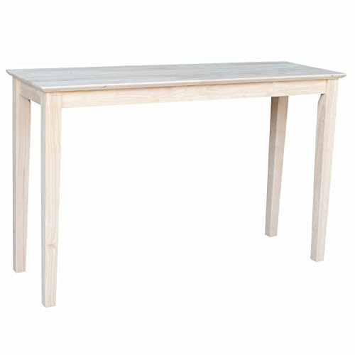 International Concepts Shaker Sofa Table, Unfinished | Amazon (US)