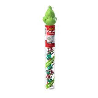 Hershey's Kisses Grinch Milk Chocolate, Christmas Candy Plastic Cane, 2.08 oz | CVS Health
