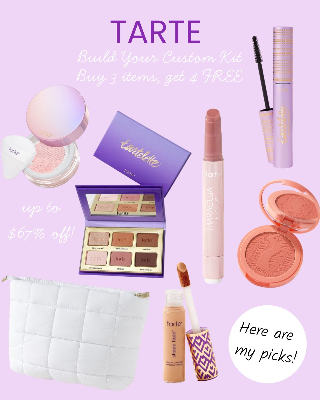 When Tarte says “build your dream team” we don’t hesitate! 
Snag 7 full-size products for the price of 3—yep, 3 😍 It’s the perfect time to stock up on your faves or try something new. I built my custom kit and I’m obsessed! Linked it all for you before this deal disappears!

#LTKFindsUnder100 #LTKSaleAlert #LTKBeauty