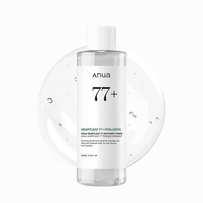 Anua HeartLeaf 77%  Hyaluron Soothing Toner  (8.45oz)  Calm and Hydrate Sensitive Skin | Target