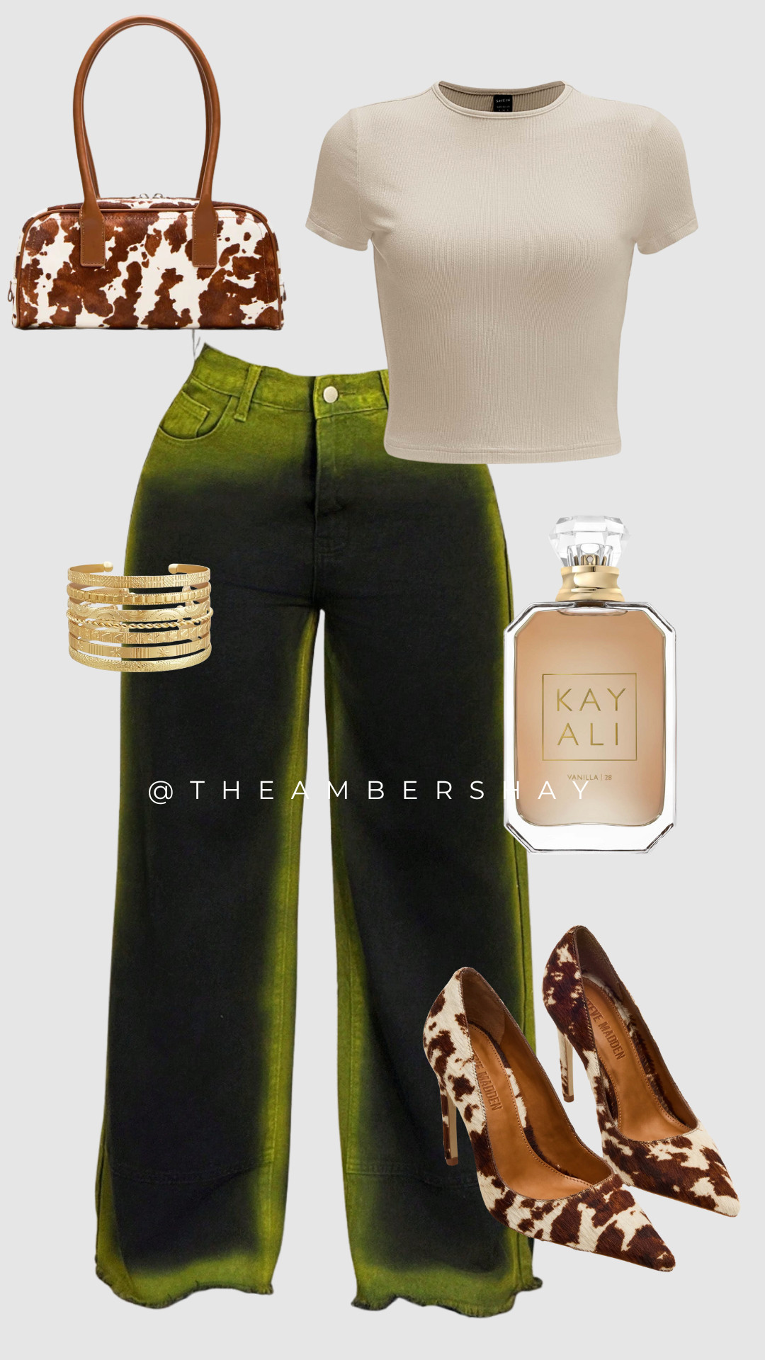 A statement look that speaks for itself 💚✨
Bold ombré denim, a crisp white button-down, and a pop of Steve Madden magic — this outfit is serving chic meets confident. Paired with Kayali Vanilla | 28 for that warm, sweet finish 🤎

Shop this modern it-girl combo on my LTK — perfect for fall brunch or a city day out 🍃

#LTKfashion #LTKFinds #FallOutfitInspo #StreetStyleVibes #SteveMadden #KayaliVanilla28 #SheinStyle #OOTDinspo #GreenAesthetic #FallStyle #ChicStreetwear #FashionInspo #TrendingOutfits #StatementStyle #NeutralChic #FallFashionTrends #StyleOnABudget 

 #LTKSaleAlert #LTKStyleTip