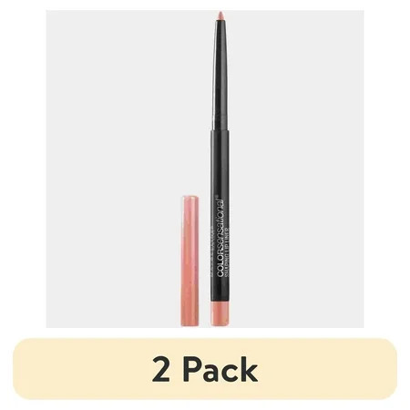 (2 pack) Maybelline Color Sensational Shaping Lip Liner Makeup, Purely Nude | Walmart (US)