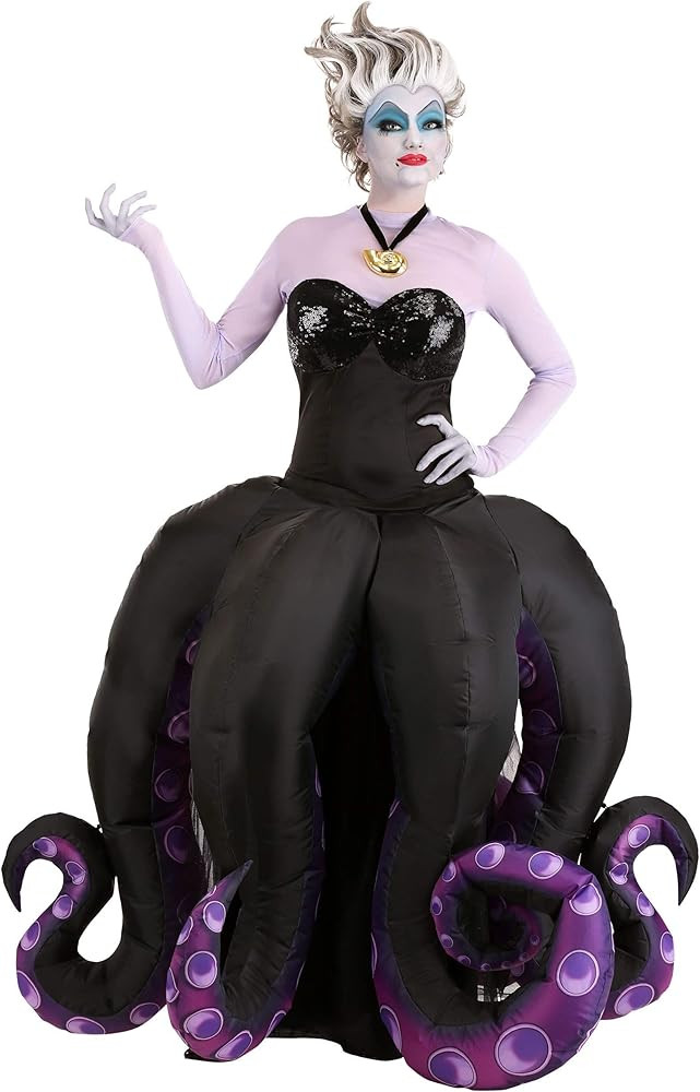 Ursula Inflatable Prestige Adult Costume, Official Disney The Little Mermaid Outfit | Amazon (US)