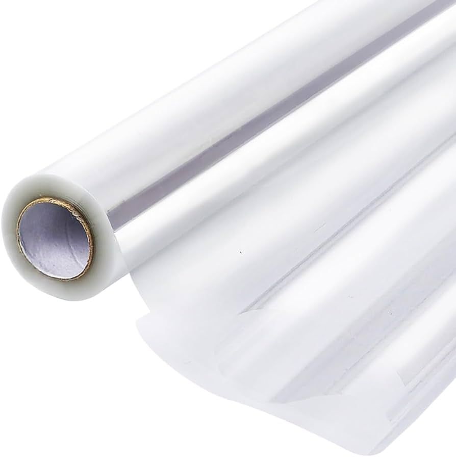 PerkHomy Clear Cellophane Wrap Roll 16" x 100' 3 Mil Thick Cellophane For Gift Basket Treats Good... | Amazon (US)