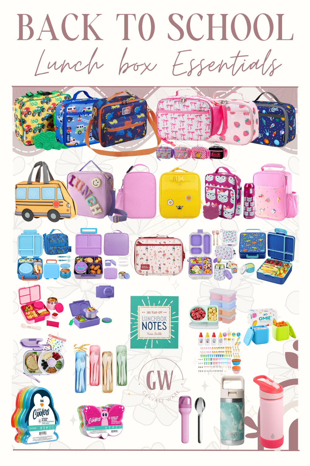 BACK TO SCHOOL Lunch box Essentials

 

 #LTKmomlife #LTKBaby #LTKKids