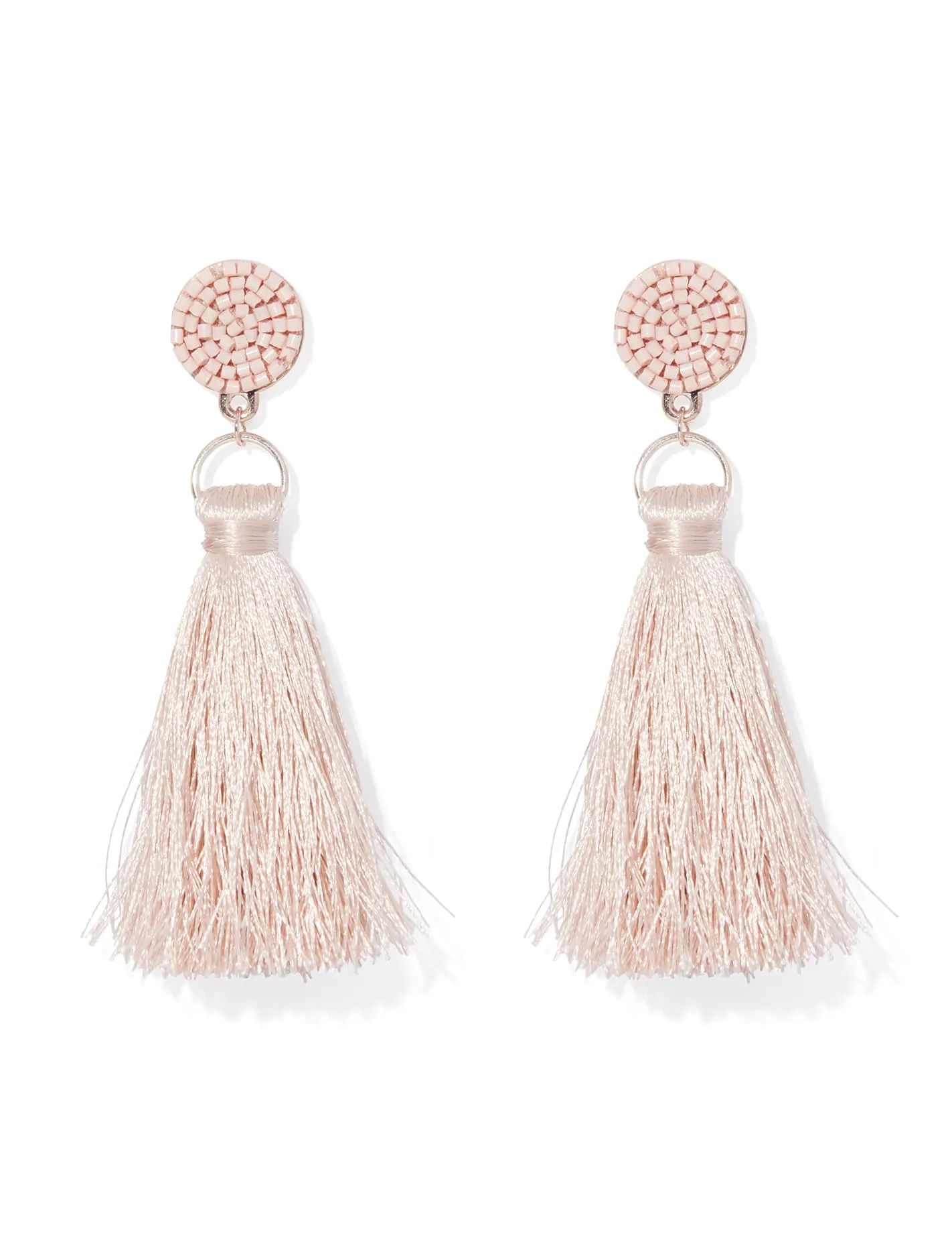 Sky Bead and Tassel Drop Earrings | Forever New (AU)