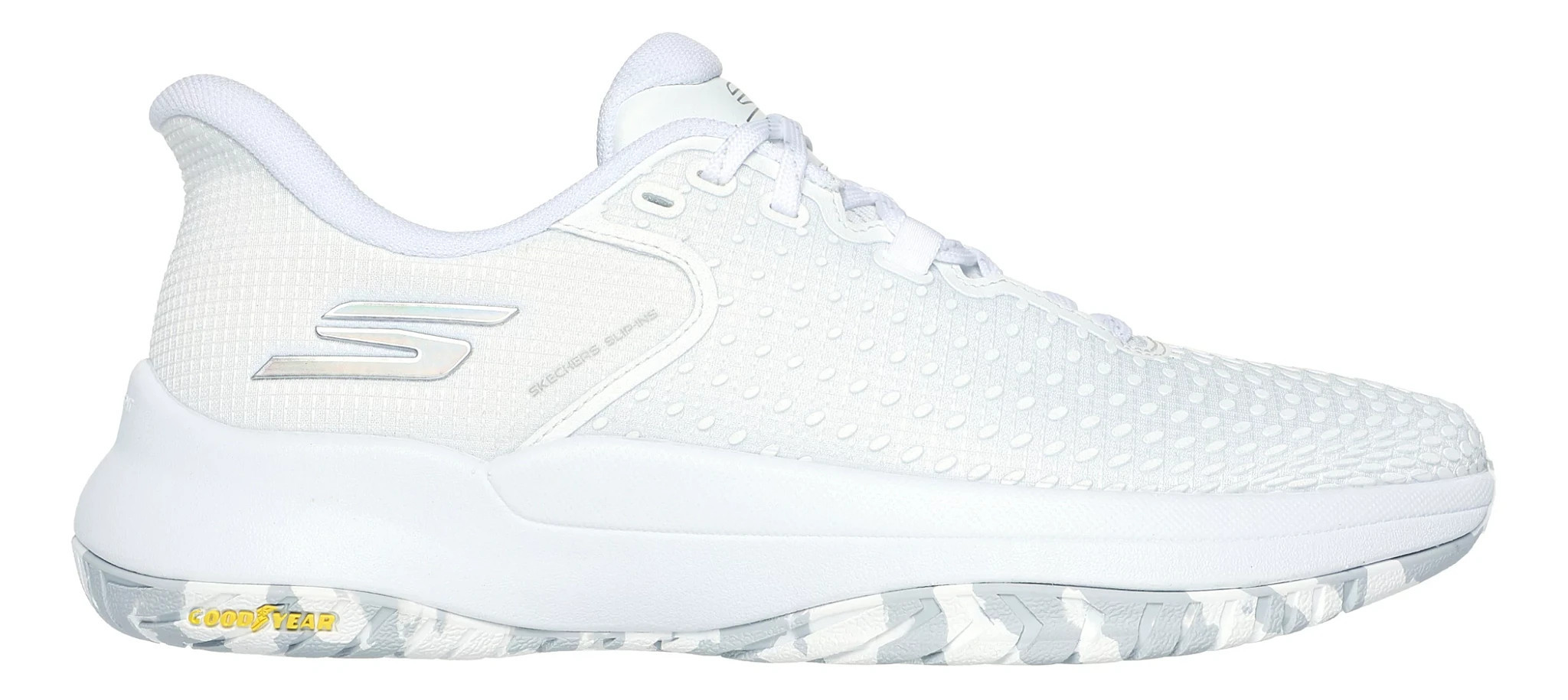 Women's Skechers Viper Court Elite - White, Size: 8.5, Medium | Footwear - Road Runner Sports | Road Runner Sports