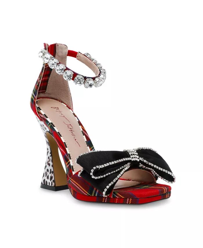 Betsey Johnson Women's Guliana Heel Sandals & Reviews - Sandals - Shoes - Macy's | Macys (US)