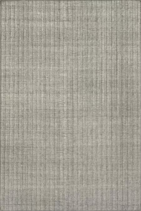 Dark Grey Ander Striped Wool-Blend 8' x 10' Area Rug | Rugs USA