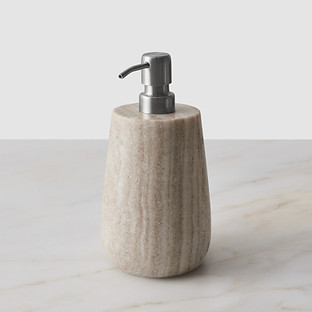 The Citizenry Riya Toothbrush Holder Marble | The Container Store