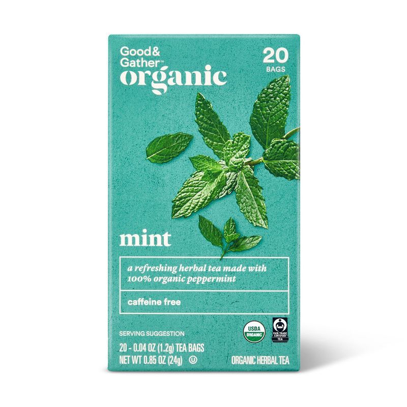 Organic Mint Tea - 20ct - Good & Gather™ | Target