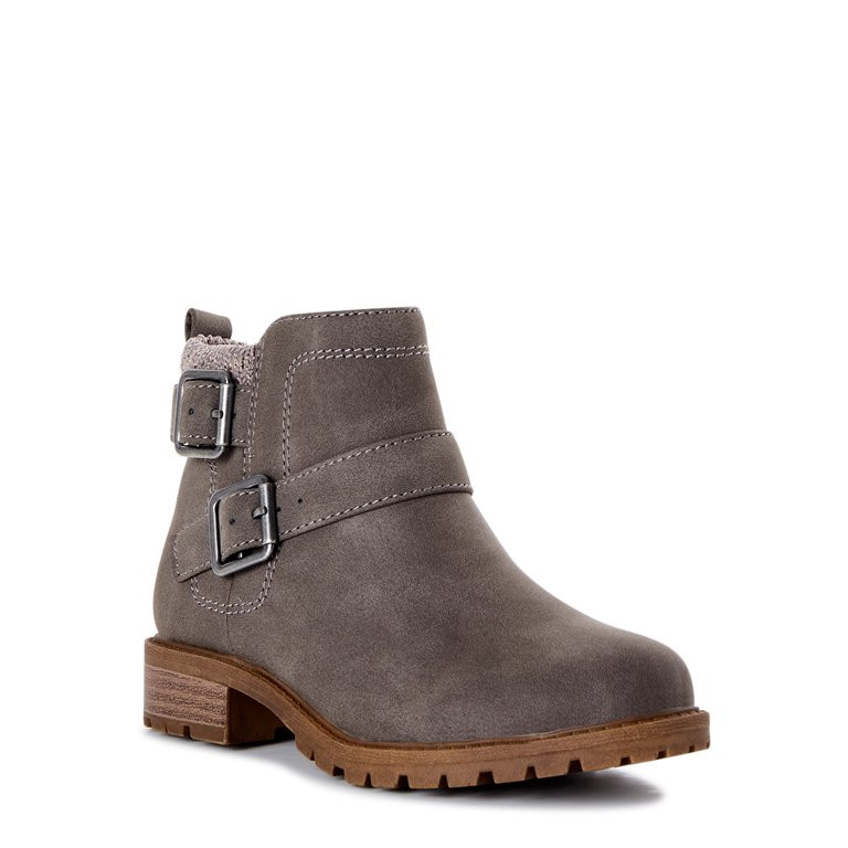 Wonder Nation Girls Sweater Boot, Sizes 13-6 | Walmart (US)