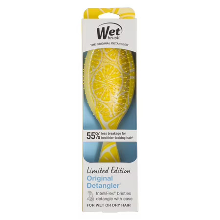 Wet Brush Original Detangler Hair Brush, Tutti Frutti Collection, Lemon | Walmart (US)