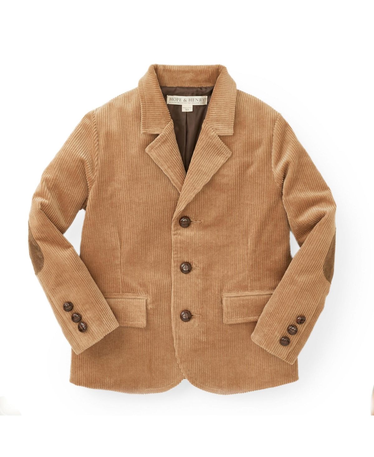 Hope & Henry Boys' Corduroy Blazer with Elbow Patches, Infant | Macys (US)